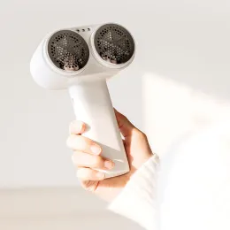 Clippers Electric Pellets Lint Remover für Kleidung Haarball Trimmer wiederaufladbar Fuzz Stoff Rasierer Pullover Entleger 6leafblätter