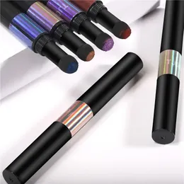 Nagelkonst Glitter Magic Mirror Pen Nail Powder Air Cushion Pen Holographic Laser Solid Chrome Pigments UV Gel Manicure Chalk Tool