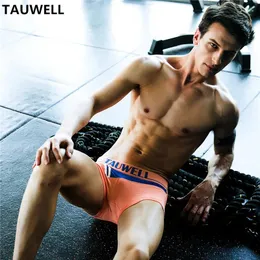 Underpants TAUWELL Men's Underwear U-pouch Bag Push Up Body Shaping Cotton Soft Low-waisted Sexy Boxers