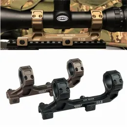 SCOPES Tactical Geiss Automatics Airsoft AR15 AK47 Rifle Optical Scope Mount Cantilever 25,4mm 30mm QD Mount för Picatinny Rail Hunting