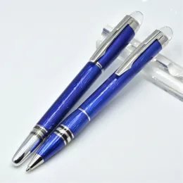 Ручки высококачественная черная / синяя MB Roller Ball Pen / Ballpoint Pen Business Office Stationery Luxury Write Чернила без коробки