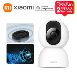 Управление глобальной версией Xiaomi Smart Camera C400 Smart Home Wi -Fi 360 ° Ротация 4 Мп ночного видения AI обнаружение человека Alexa Google Assistant