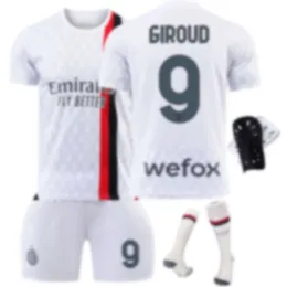 Futbol setleri/Trailtsuits Tracksits 2324 Sezon AC Away Jersey Set No. 9 Giroud 10 Leo 11 Plicic 19 Teo