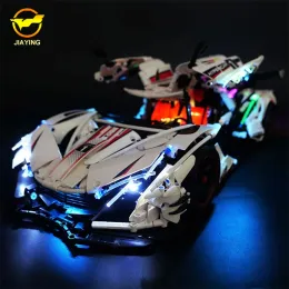 Blocks LED Kit For CADA 61053 Super SportsCar Gumpert Apollo Building Blocks Accessories Toy Lamp(Only Lighting ,Without Blocks Model)