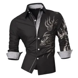 셔츠 청진기 봄 가을 가을 기능 셔츠 남자 캐주얼 청바지 셔츠 새로운 도착 긴 소매 캐주얼 남성 셔츠 Z001