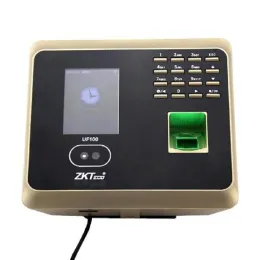 Cameras ZK UF100Plus Facial Fingerprint Identification Time Attendance Terminal Face Recognition WIFI TCP/IP with Color Camera