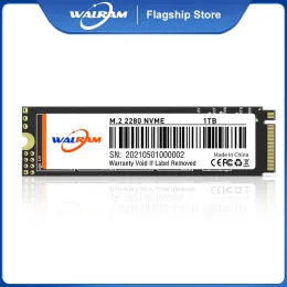 Driving Walram SSD M2 NVME 128GB 256GB 512GB 1TB Katı Hal Sürücüsü M.2 SSD NVME PCIE 2280 Dizüstü bilgisayar masaüstü için dahili sabit disk HDD