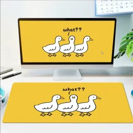 Pads kawaii toppa topo topo grazioso tappeto non colpi di gioco tastiera da gioco in gomma deskmat xxl divertente mousepad velocità deskmat