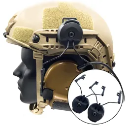 Шлемы тактические быстрые военные рельсовые железнодорожные адаптер для Comtac C2/C3 подвесные кронштейны охотничьи шлемные аксессуары шлема шлема