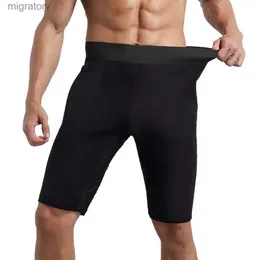 Tracce femminili da uomo cloroprene in gomma shorms shorts pantaloni sportivi perdita di peso di sauna palestra che corre caloroso nuovo 2021 YQ240422