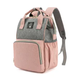 Bolsas novas fraldas de fraldas de fraldas mochilas de água impermeabilizada Modinha Mummidade Mãe Mãe Backpack Mudando Bolsas de Enfermagem de Baby