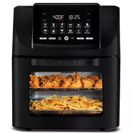 Fryers Gourmia 14qt AllinOne Digital Air Fryer, Oven, Rotisserie & Dehydrator