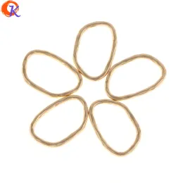 Orecchini Design cordiale 100pcs/lotto 16*24 mm Orecchini Accessori/Orecchini Making/Zinc Lega/Geometria Gold Forma/Fuggi a mano/Gioielli Risultati