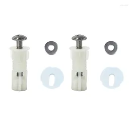 Toilet Seat Covers Easy Installation Hinges Screws Top Fixing Screw 2PCS