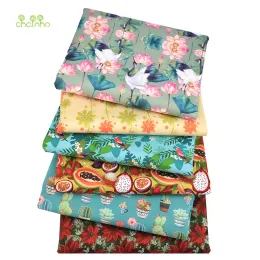 Bags Chainho, 6 Disgn, 디지털 인쇄 방수 패브릭, Floralcartoon 시리즈, DIY Quiltingsewing Truthcases, 핸드백, 식탁보