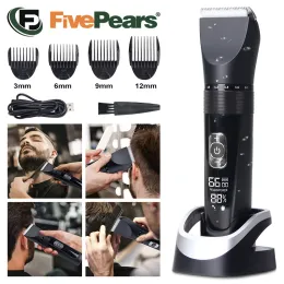 Trimmer FivePears Professional Hair Clipper. Pięciowy sprzęt Speed ​​Hair Trimmer dla mężczyzn.