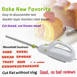 Makers European Standard/American Standard Electric Frozen Meat Knife Bread and Pastry Steel Automatic Serred Cutting Electric Kitche
