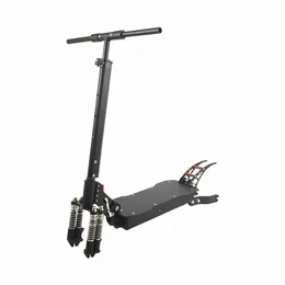 Geofought Montajı Kolay Katlanabilir Elektrikli Scooter Çerçeve Açık Boyut 135mm Elektrikli Scooter Gövde Parçaları 10 inç lastikle donatılmış