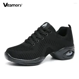 Scarpe da ballo vemori moderni mesh mesh sneakers comode donne soft solia sportshroel sports funzionalità sport jazz