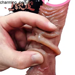 Hedone Artificial Dildo Kvinnlig Masturbator Läder dubbelskikt Toy Liquid Silicone Vuxen Sex Toys Rekvisita