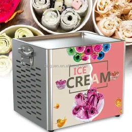 Makers Mini Fry Ice Cream Machine Round Pan Ice Cream Roll Freeze