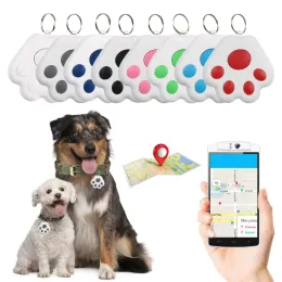 Trackers 8 Pack Cat Claw Mini Tracking Antilost Alarm Wallet Key Finder Smart Tag Tracker GPS Locator Keychain Pet Dog Kids Tracker
