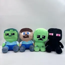 Factory wholesale price 4 styles 20cmMinecraft plush toys cartoon games peripheral dolls children's gifts