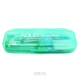 헤드 10pcs/set 전문 치열 교정 칫솔 intermental brush floss protect wax mirror 구강 관리 도구 키트 휴대용