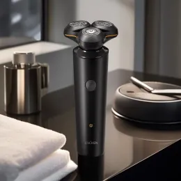 Shavers Enchen x8 Electric Golarka magnetyczna noża do łopatki Wodoodporne ładowce typu typec przenośne mężczyźni broda trymer