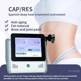 2024 INDIBA 448K TECAR Body Care System Indiba RET CET RF Machine Weight Loss 448KHZ INDIBA For Spa And Salon Use