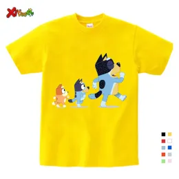 T-shirts New Kids Boys Girls Summer Birthday Tshirts Short Sleeved T Shirt Size 1 2 3 4 5 6 7 8 9 Year Children Party Clothing Tees Tops