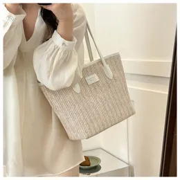 FI WEAVE TOTE BAM Sweet Simple Shop Borse Summer Beach Pagning Borsa di grande capacità Borsa bohémien Girls Girls A8TT##