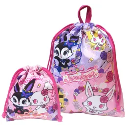 Taschen Juwel Haustier Kordelschnüre Baumwolle Kawaii niedliche Aufbewahrungstasche Reise Organizer Taschen Cartoon Anime Draw String Beutel