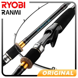Accessori Ryobi Ranmi DB Super Portable Fishing Stast 4 sezioni 2,1 m M Asta da viaggio in carbonio Ultralight Fila