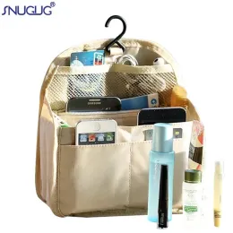 Cases Folding Backpack Inner Bag Oxford Travel Organizer Hanging Cosmetic Storage Insert Bag For Card Phone Keys Sundries