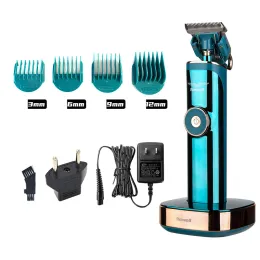 Clippers Hair Clipper Profesjonalny fryzurę Troczysty TRIMMER DLA MĘŻCZYZNY ELEKTRYCZNY SALON SALONY 2500 mAh Fryzjerski fryzjer