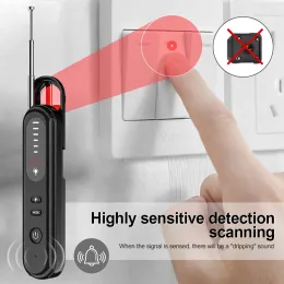 Dedektör Gizli Kamera Dedektörleri Mini Antispy Kamera Dedektörü Tracker Akıllı Ev RF Sinyal Tarayıcı Cihazı Otel Dairesi