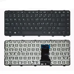 Keyboards Neuer Laptop Rreplacement -Tastaturkompatibel für HP Probook 430 G1 HSTNNW01C 727765 711468 mit Frame