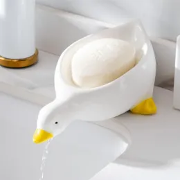 Naczynia Duck mydel pudełko domowe drenaż domowy bez akumulacji wody kreatywny