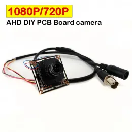 Lens 8MP 5MP 1080P 720P AHD DIY PCB Tahta Kamera Modülü CCTV Güvenlik Kamerası IR için HD 3.6mm lens desteği LED 2MP 5MP AHD Kamera