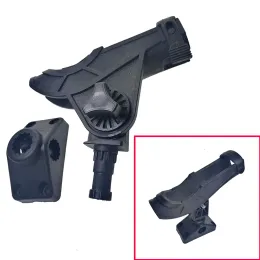 Accessories Kayak Middle Mount Fishing Rod Holder Bait Caster Side Deck Fishing Rod Holder Side Rail Flush Mount Pole Rest Rack Rowing Boat