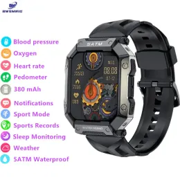 Kontrolle 2023 Neue Männer Smart Watch IP68 wasserdichte Blutdruck Herzfrequenz Schlafüberwachung Outdoor Sport Fitness Smartwatch Männer