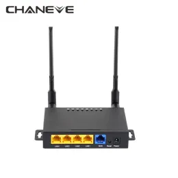 ルーターChaneve MT7620N 300MBPS 12V1A電源アダプターとUSBポートサポートE3372H 4GモデムのOMNI IIファームウェアをサポートするワイヤレスWiFiルーター