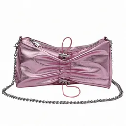 elegant Butterfly Bows Crossbody Bag with Chain Strap Phe Holder Power Bank Storage Bag Perfect for Stylish Ocns L4ne#