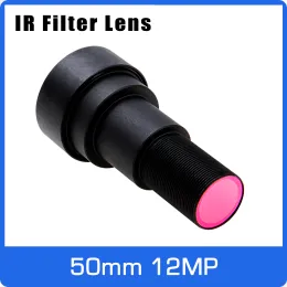 Lins 12Megapixel 4K Action Camera Lens 50mm M12 IR -filter 1/2 tum långdistansvy för Eken SJCAM Xiaomi Yi GoPro DJI Sport Camera