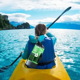 Förvaringspåsar vattentät torr väska transparent 20L PVC Vattenbeständig ryggsäck Sportstrandtillbehör Bolsas