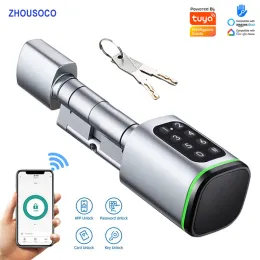 التحكم في Tuya App Password Digital Card Card Bluetooth Lock Ttlock WiFi Remote Contro Digital Digital Smart Door Lock