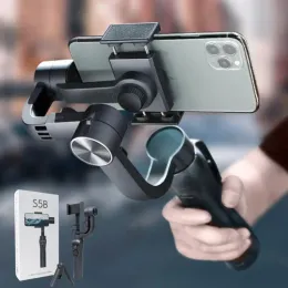 Bravattele Smatphone S5b 3 Asse Smartphone Gimbal Elimins Cellulare Phone Action Torta della telecamera Video Record per il telefono Anti Shake