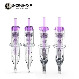 Needles Purple Tattoo Cartridge Needles 20PCS RS/RL/M1/RM Pattern Disposable Sterile Safe Tattoo Needles for Cartridge Machine Handles