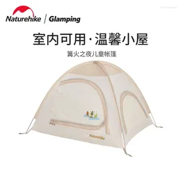 Tende e rifugi Naturehike esterno Campfire Night Children's Tenda portatile semplice cupola singola Park Beach Camping CNH22ZP002